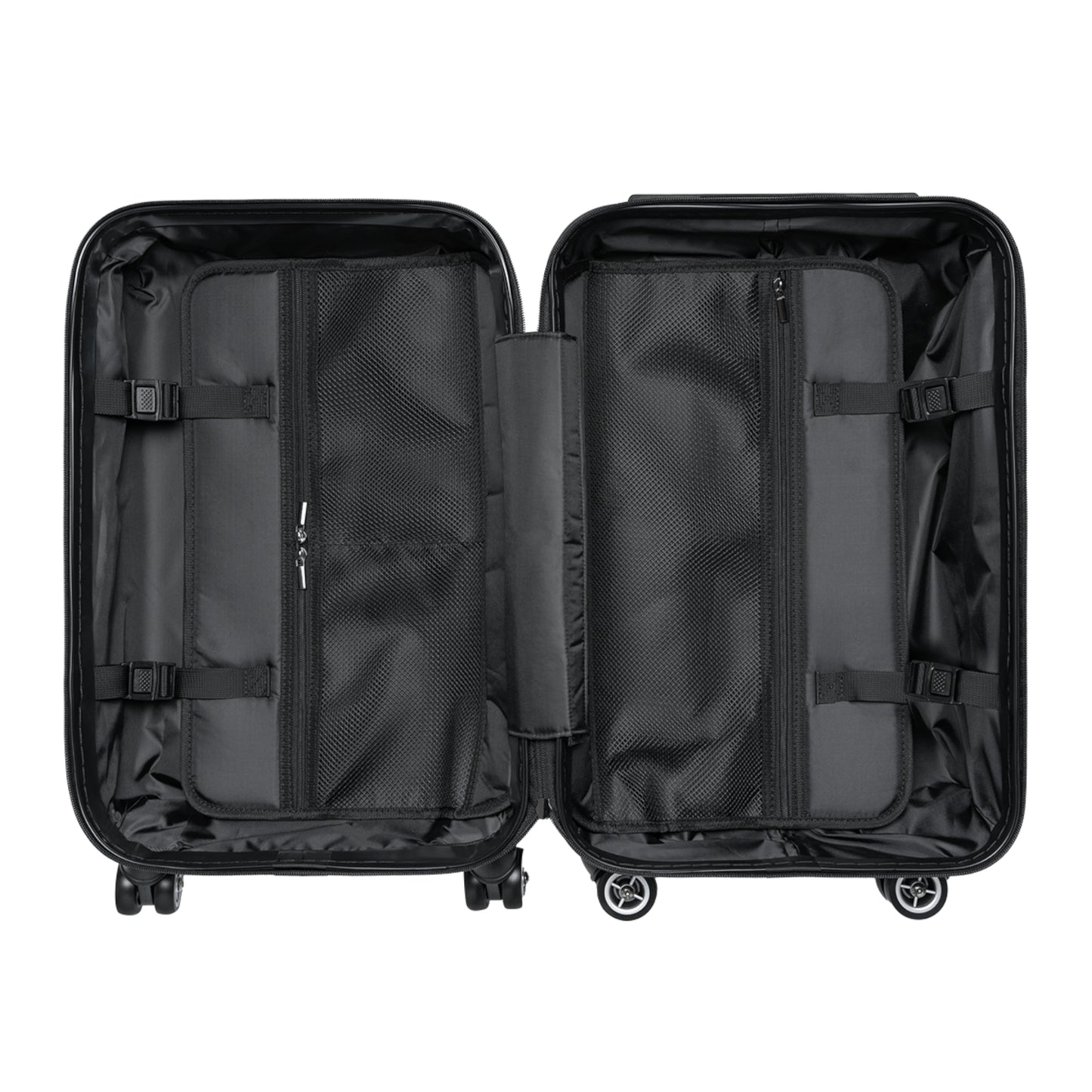 Dog  Lover Travel Suitcase Featuring a Graphic of Cute Playing German Shepherd Puppy