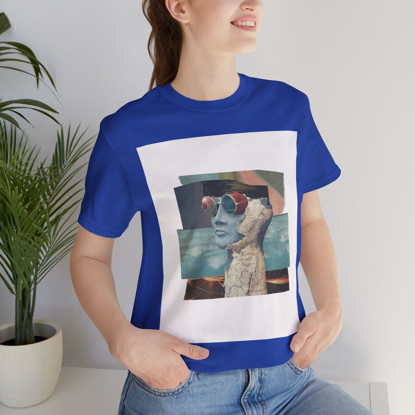 Retro Vibes Unisex Jersey Tee - Cool Graphic Shirt for Everyday Wear, Gift for Friends, Summer Style, Casual Hanging Out