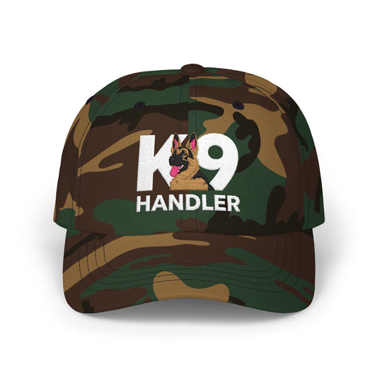 Embroidered K9 Handler Hat, German Shepherd Stylish Cap for Dog Trainers, Outdoor Activities