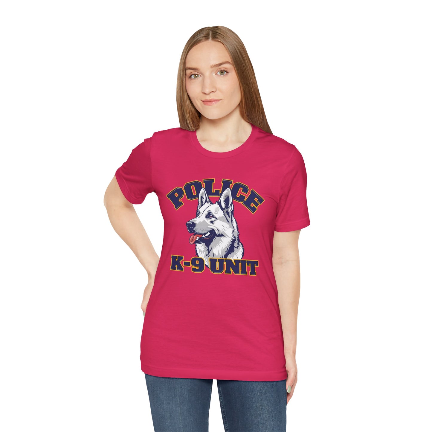 German Shepherd K-9 Unit Police Tee - Perfect for Dog Lovers, Police Fans