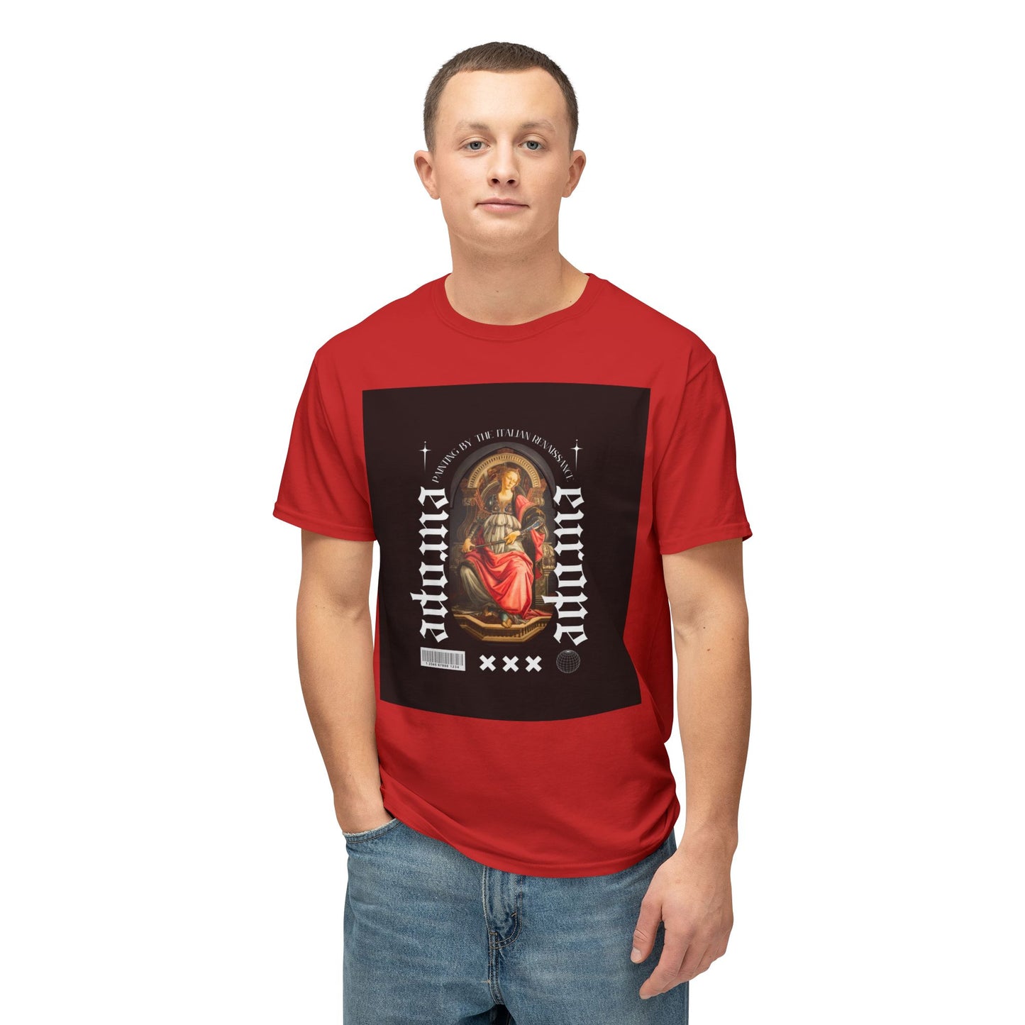 Italian Renaissance Painting Tee, Trendy Cotton Shirt for Art Lovers, Unique Gift for Birthdays, Festivals, Casual Wear
