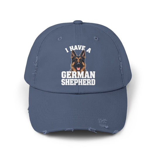 Dog Lover's Distressed Hat - I Have a German Shepherd