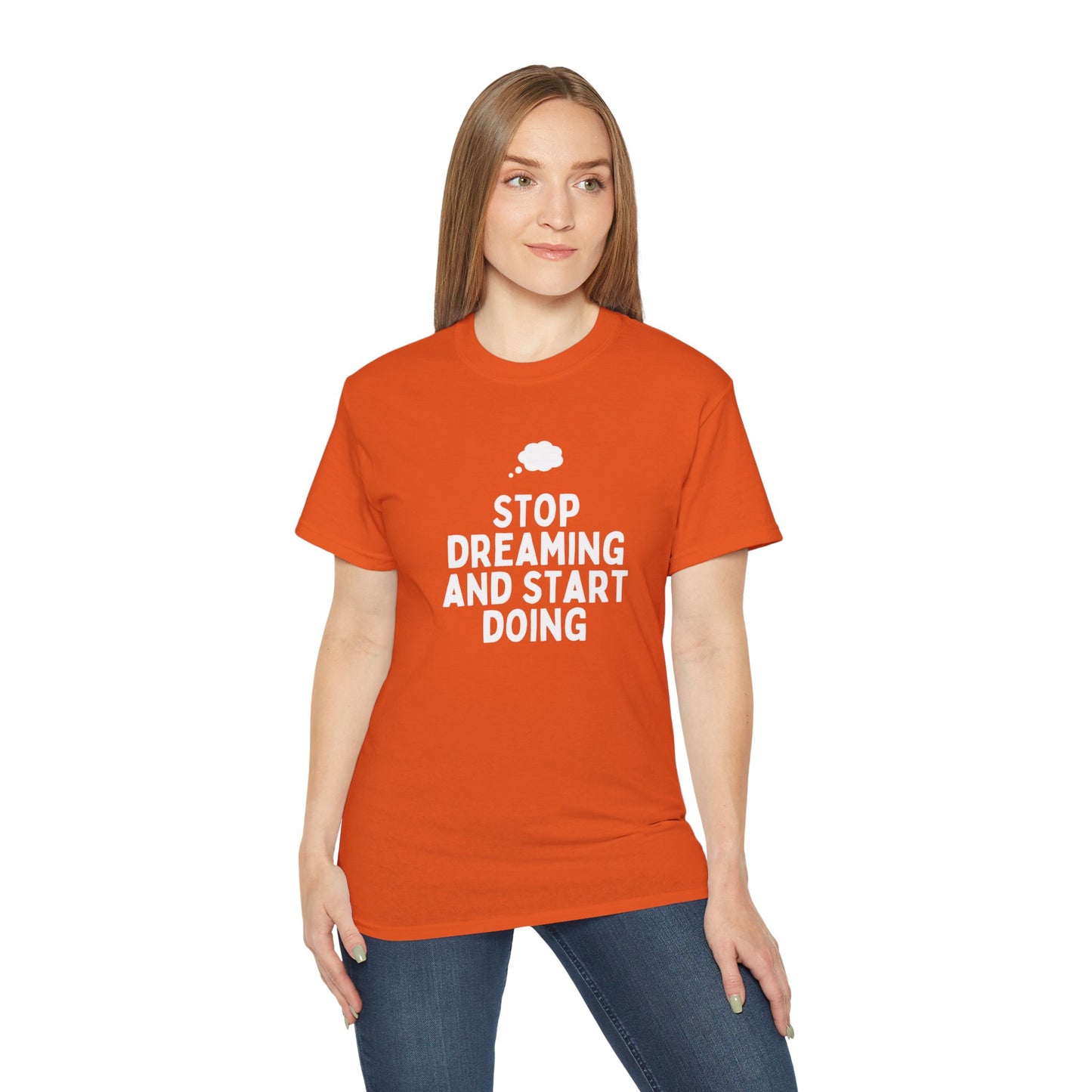 Motivational Quote T-Shirt - Unisex Ultra Cotton Tee, Dreamers, Doers, Positive Vibes, Inspirational Gift, Everyday Wear, Casual Style