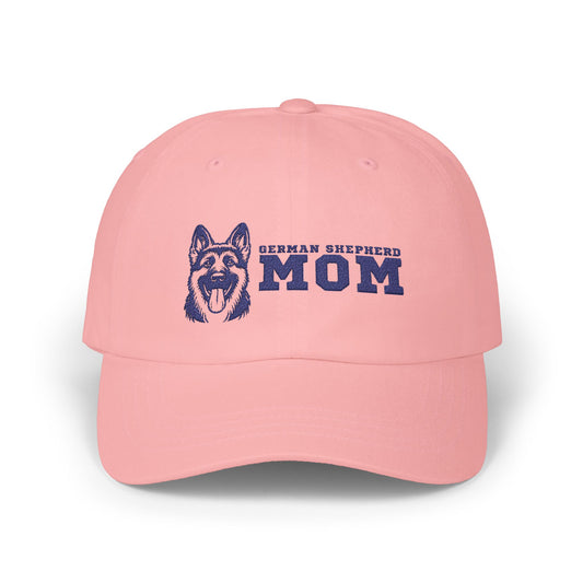 German Shepherd Embroidered Mom Classic Dad Cap - Perfect Gift for Dog Lovers