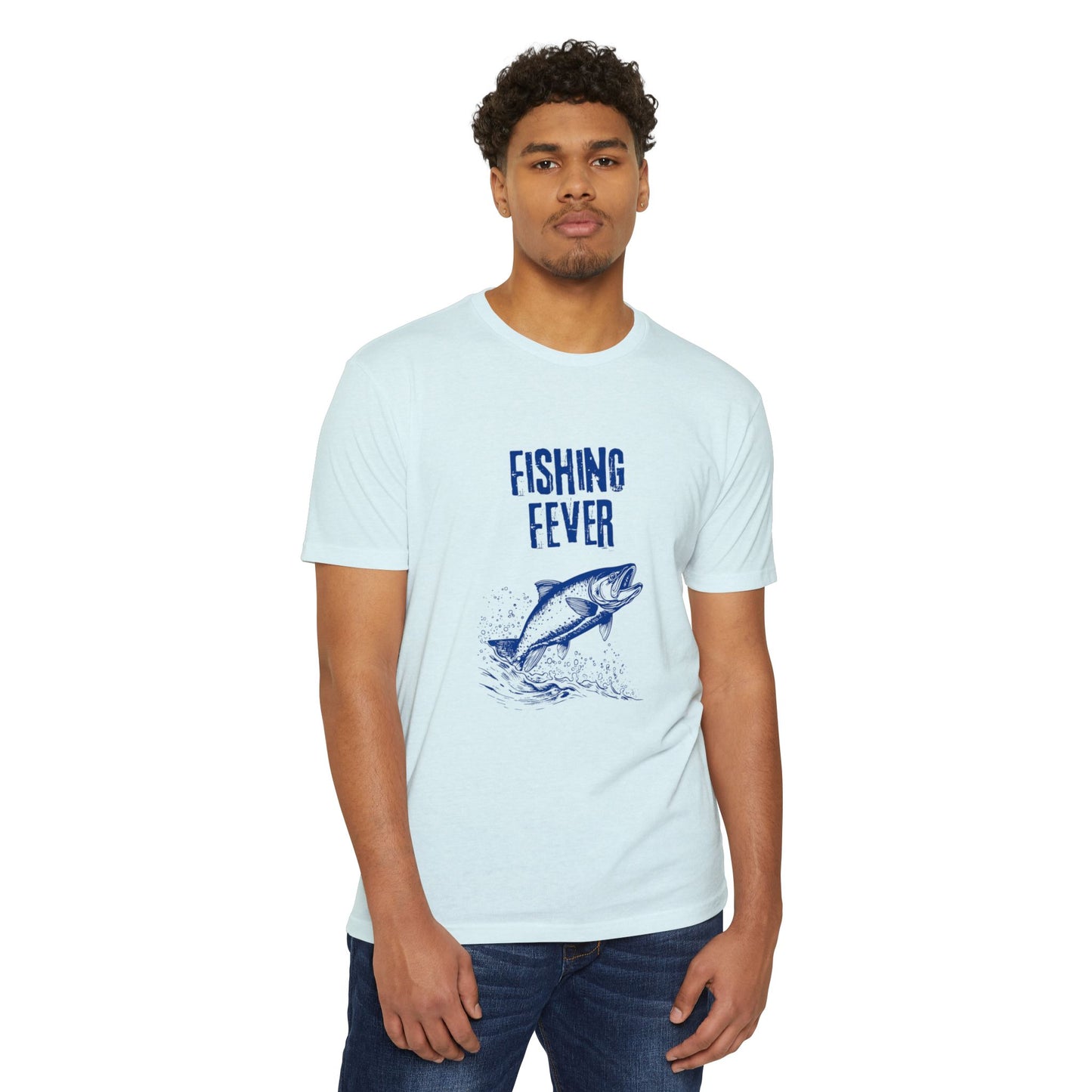 Fishing Fever Unisex T-Shirt, Casual Summer Tee, Gift for Fisherman, Outdoor Apparel, Fishing Enthusiast Top