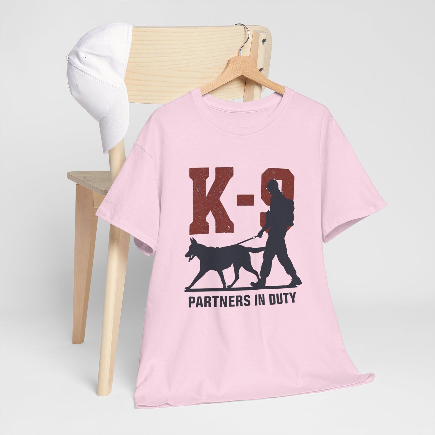 K-9 Partners in Duty Tee, Dog Handler T-Shirt, Dog Lover Tee, Police Dog Apparel, Dog Owner T-Shirt