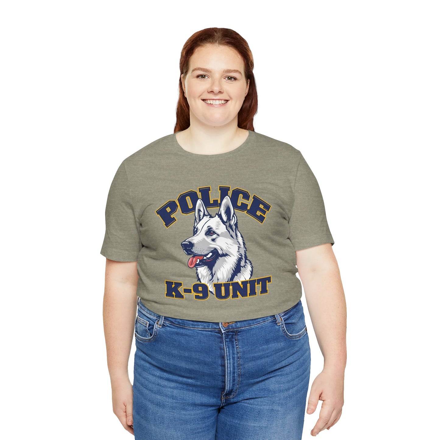 German Shepherd K-9 Unit Police Tee - Perfect for Dog Lovers, Police Fans
