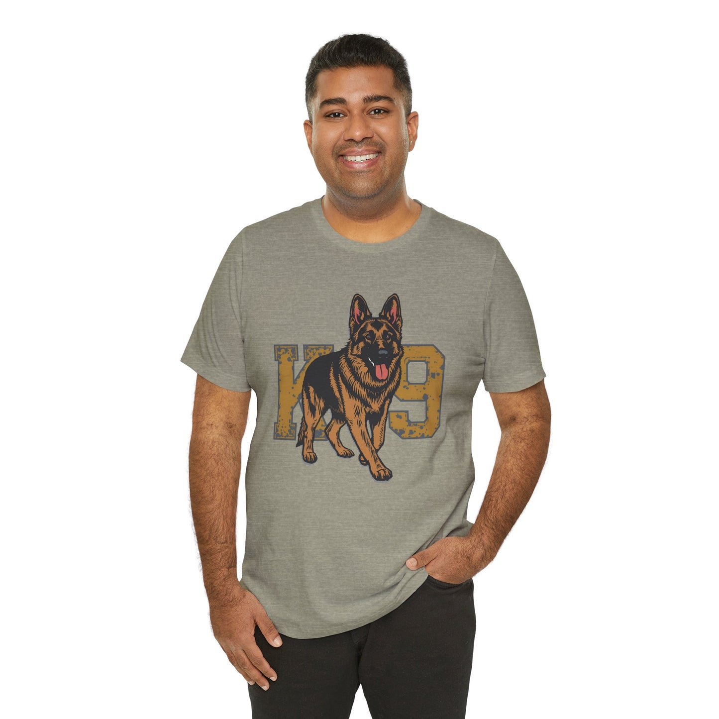 K9 Dog Lover German Shepherd Tee, Pet Owner Gift, Unisex Jersey Shirt