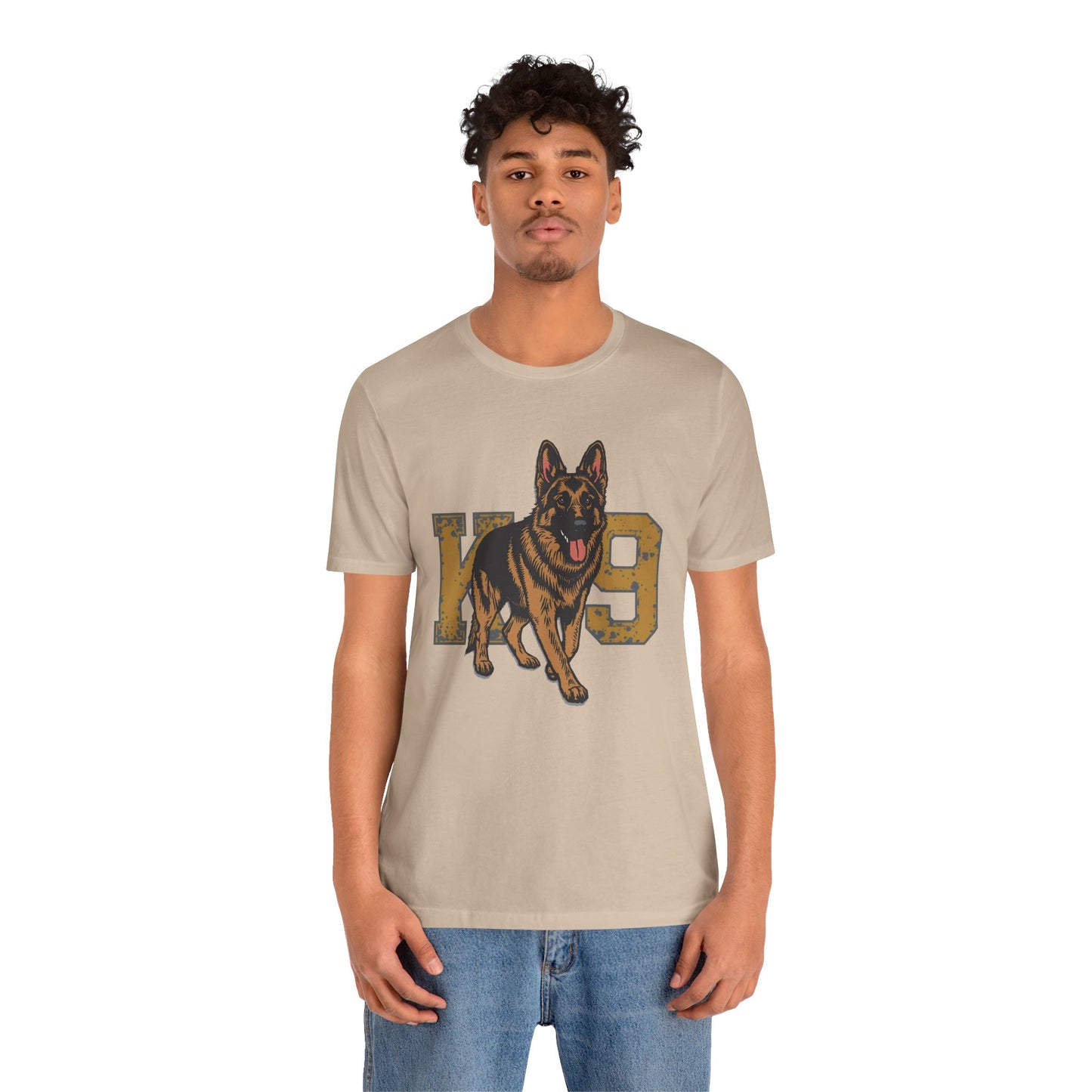 K9 Dog Lover German Shepherd Tee, Pet Owner Gift, Unisex Jersey Shirt
