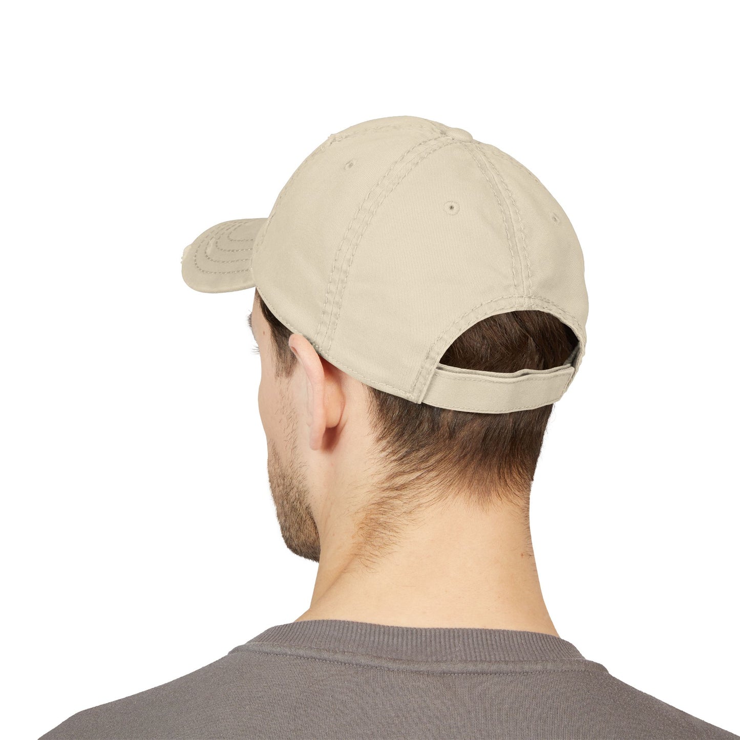 German Shepherd Embroidered Distressed Dad Hat - Unbreakable Loyalty | Perfect for Dog Lovers
