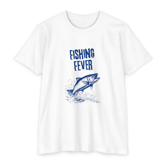 Fishing Fever Unisex T-Shirt, Casual Summer Tee, Gift for Fisherman, Outdoor Apparel, Fishing Enthusiast Top