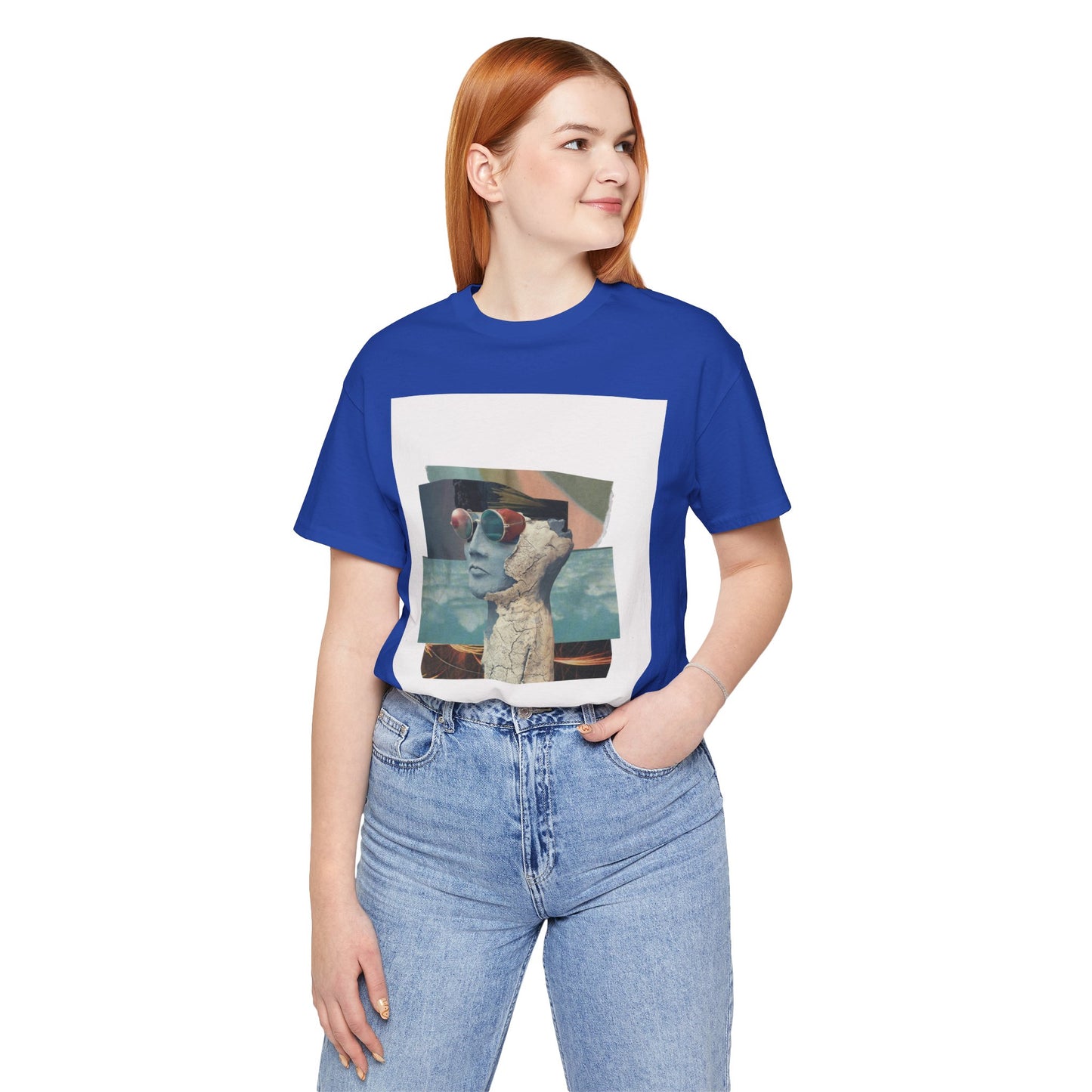 Retro Vibes Unisex Jersey Tee - Cool Graphic Shirt for Everyday Wear, Gift for Friends, Summer Style, Casual Hanging Out