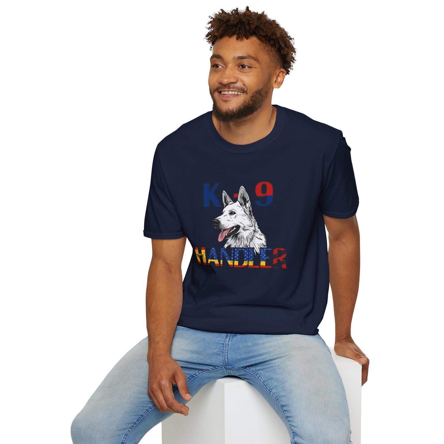 German Shepherd K9 Handler T-Shirt, Police Dog Tee, Canine Enthusiast Apparel