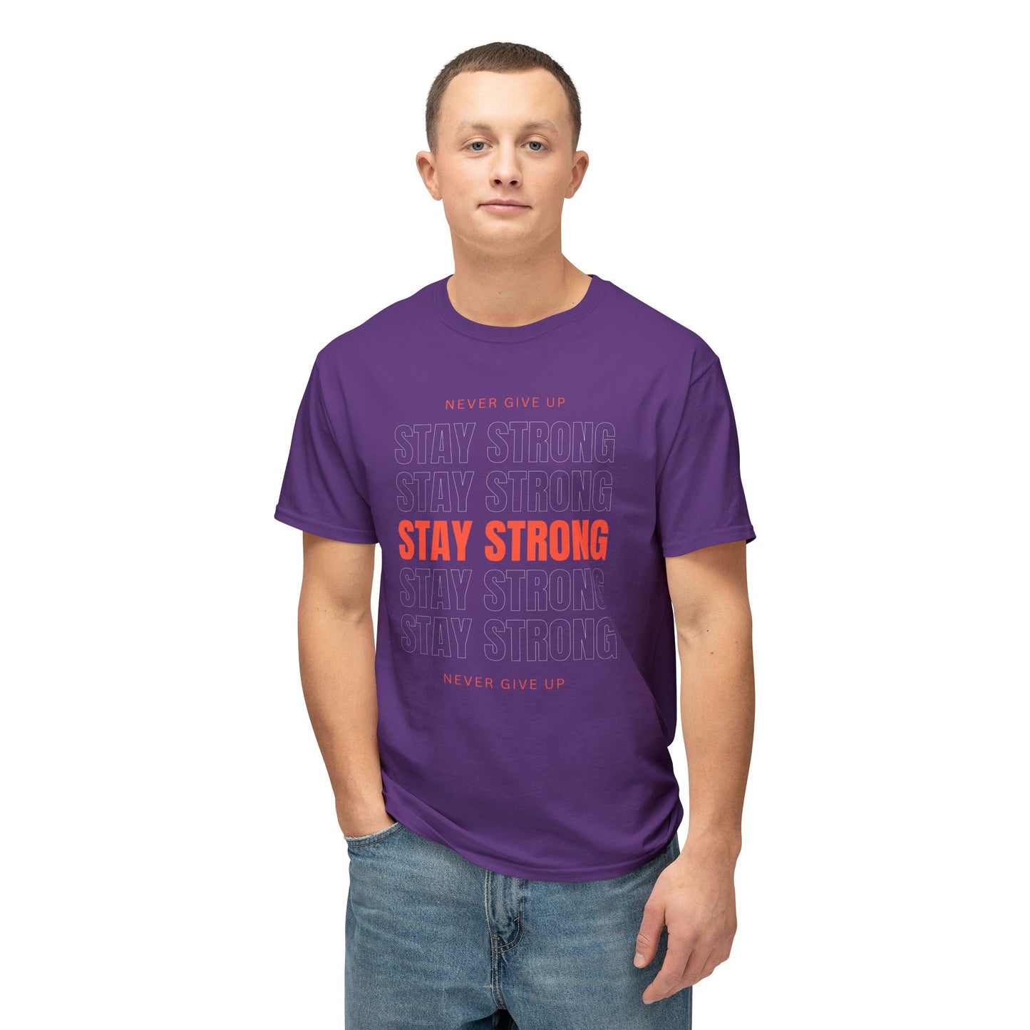 Stay Strong Motivational Unisex T-Shirt, Inspirational Tee, Gift for Fitness Lovers, Positive Affirmation Shirt, Self-Care Apparel