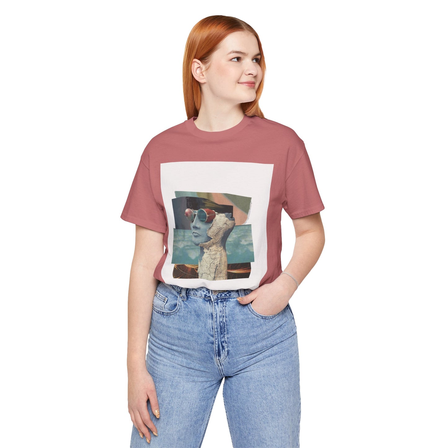 Retro Vibes Unisex Jersey Tee - Cool Graphic Shirt for Everyday Wear, Gift for Friends, Summer Style, Casual Hanging Out