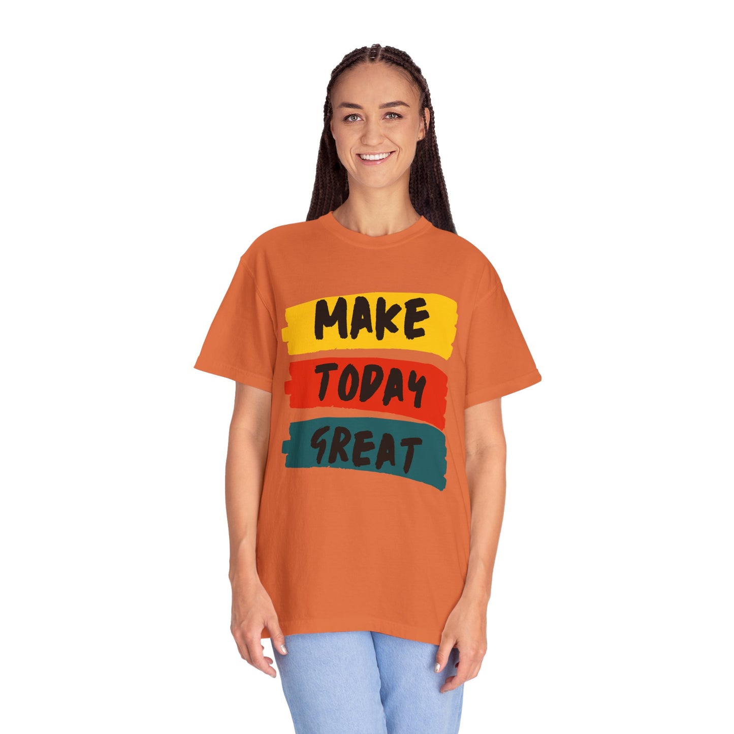 Motivational Unisex T-Shirt - Make Today Great, Casual Wear, Gifts for Her, Gifts for Him, Inspirational Tee, Everyday Comfort