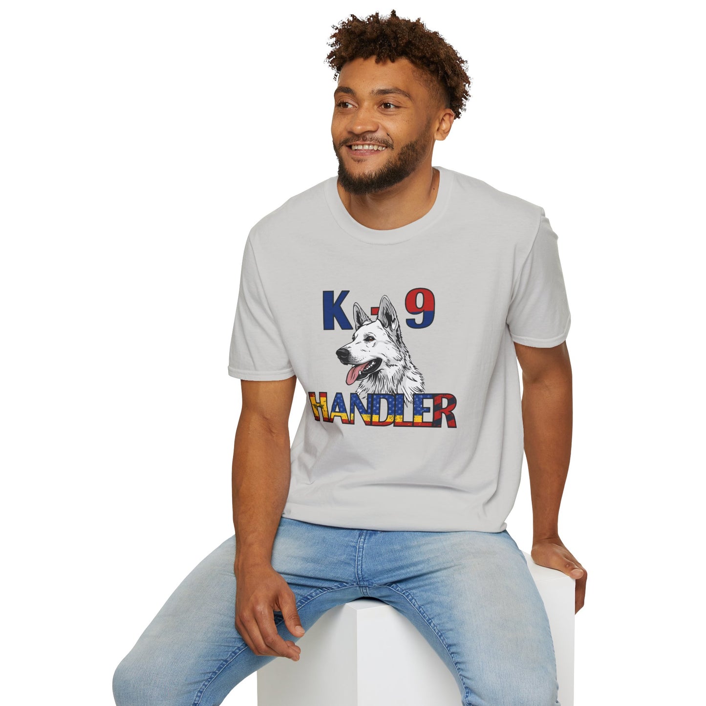 German Shepherd K9 Handler T-Shirt, Police Dog Tee, Canine Enthusiast Apparel