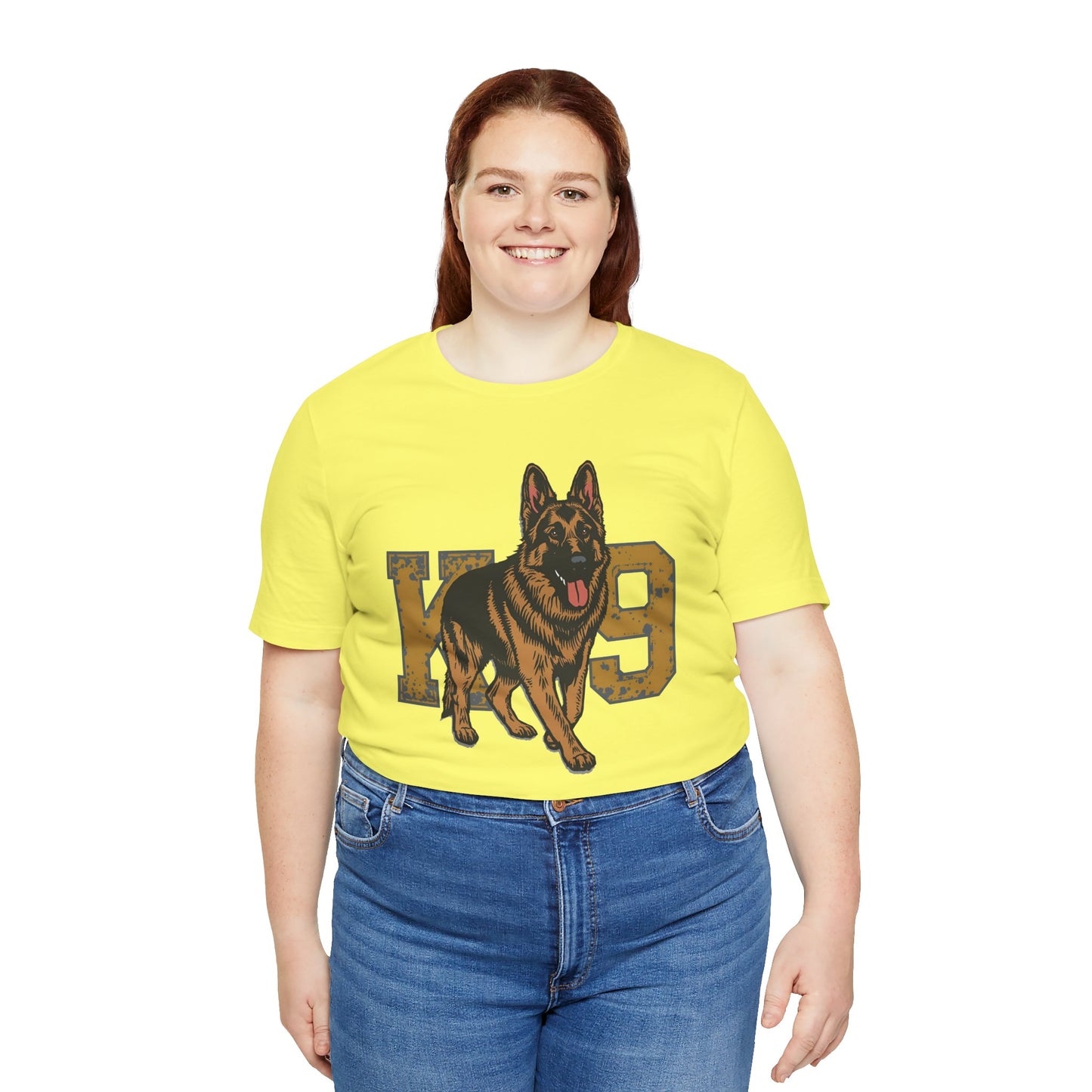 K9 Dog Lover German Shepherd Tee, Pet Owner Gift, Unisex Jersey Shirt