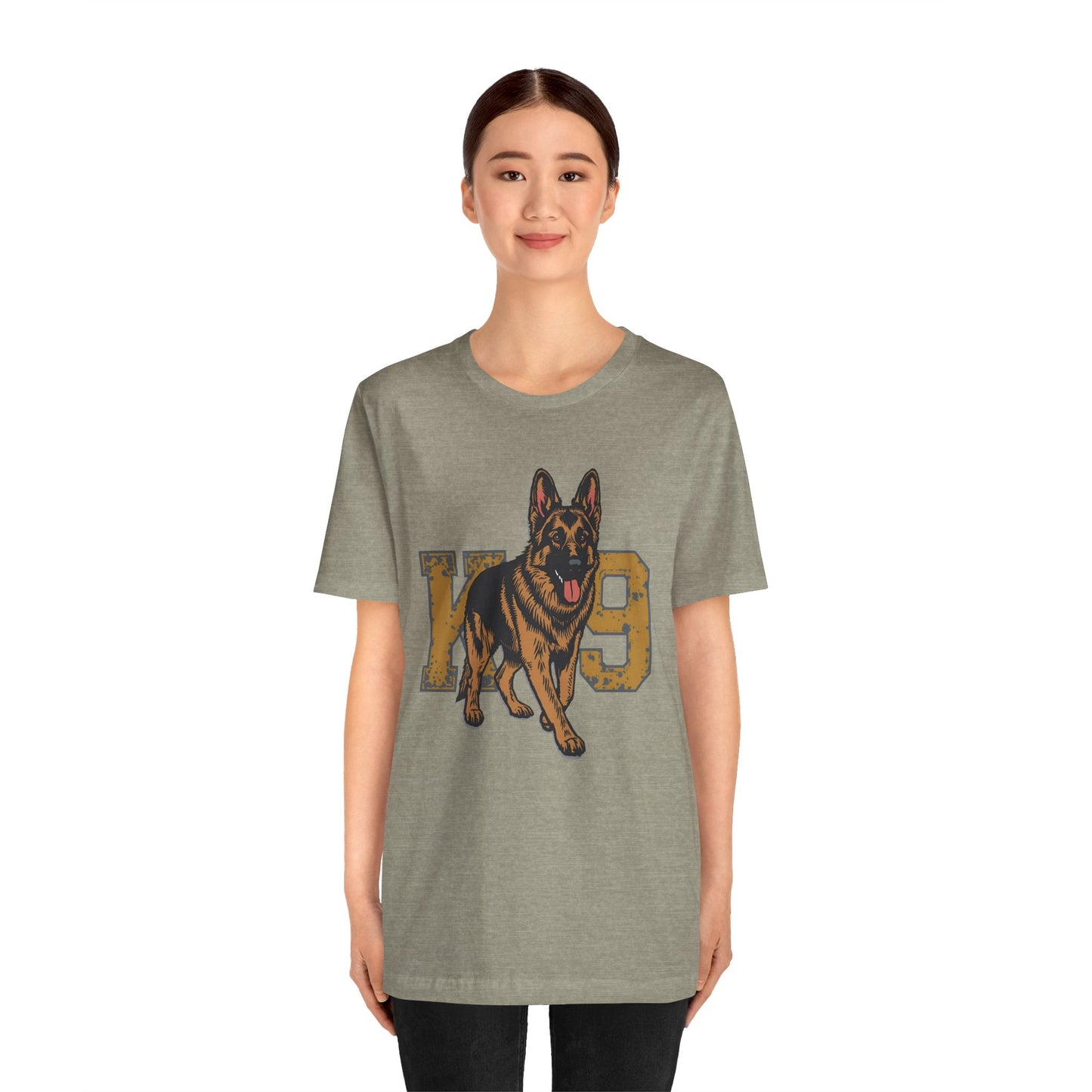 K9 Dog Lover German Shepherd Tee, Pet Owner Gift, Unisex Jersey Shirt