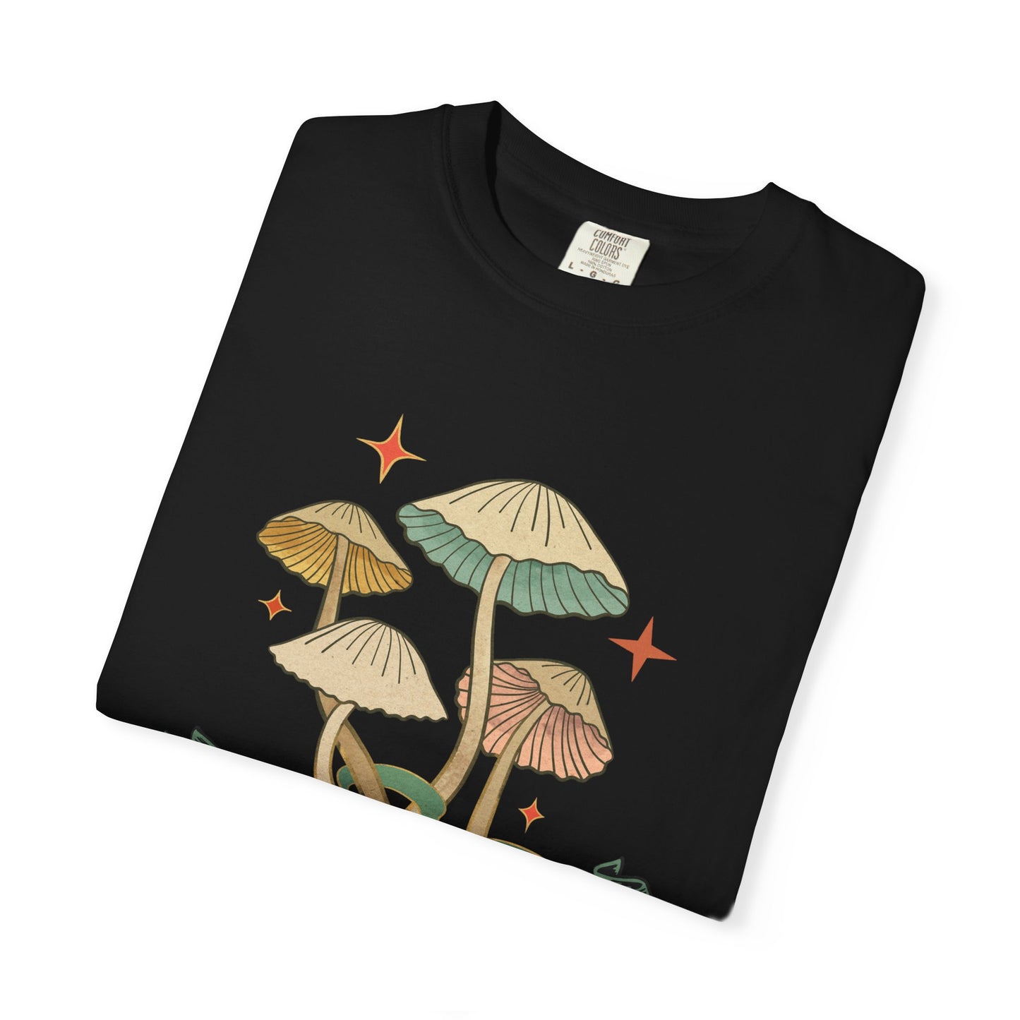 Mushroom Magic T-Shirt, Nature Lover Gift, Unisex Tee, Eco-Friendly Clothing, Summer Style, Festival Outfit