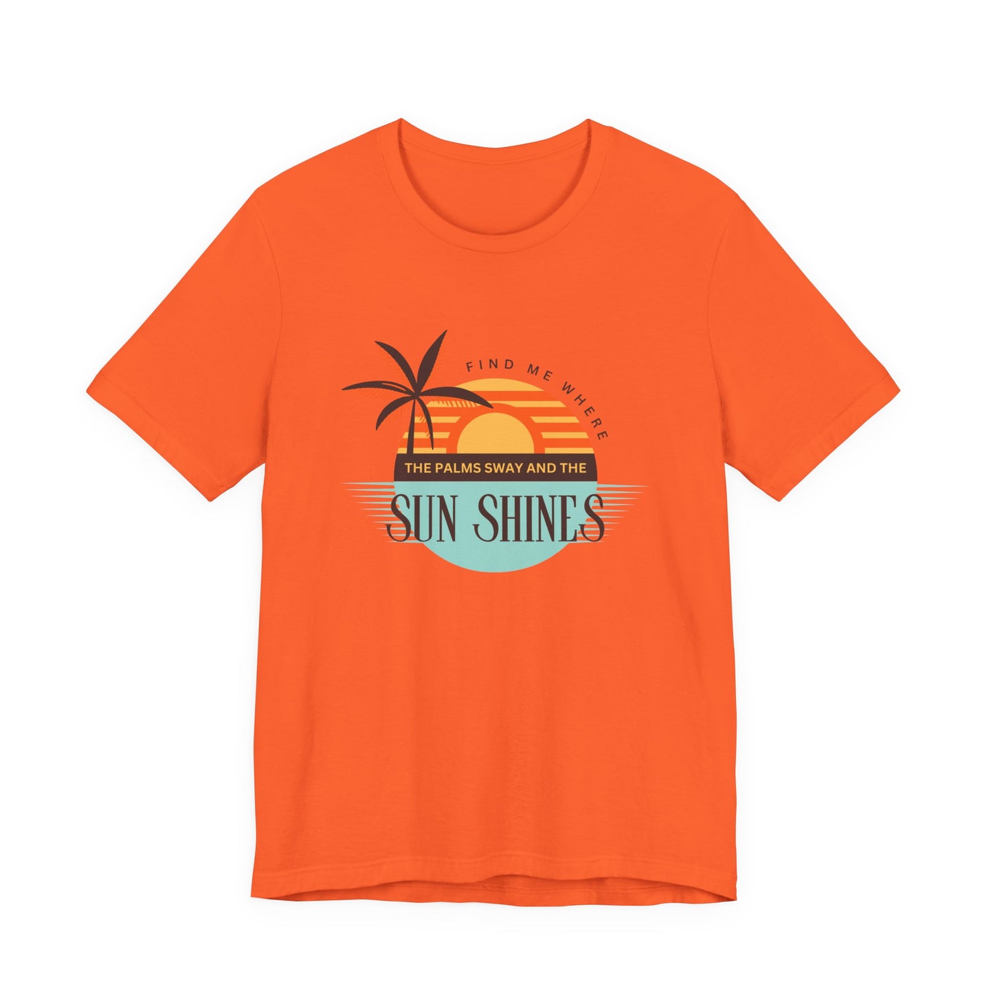 Tropical Vibes Tee - Relaxing Beach Sunset Design for Travelers and Summer Lovers, Perfect Gift for Vacations, Beach Days, and Casual Style