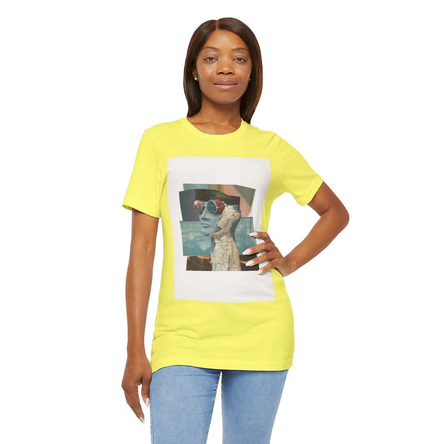 Retro Vibes Unisex Jersey Tee - Cool Graphic Shirt for Everyday Wear, Gift for Friends, Summer Style, Casual Hanging Out