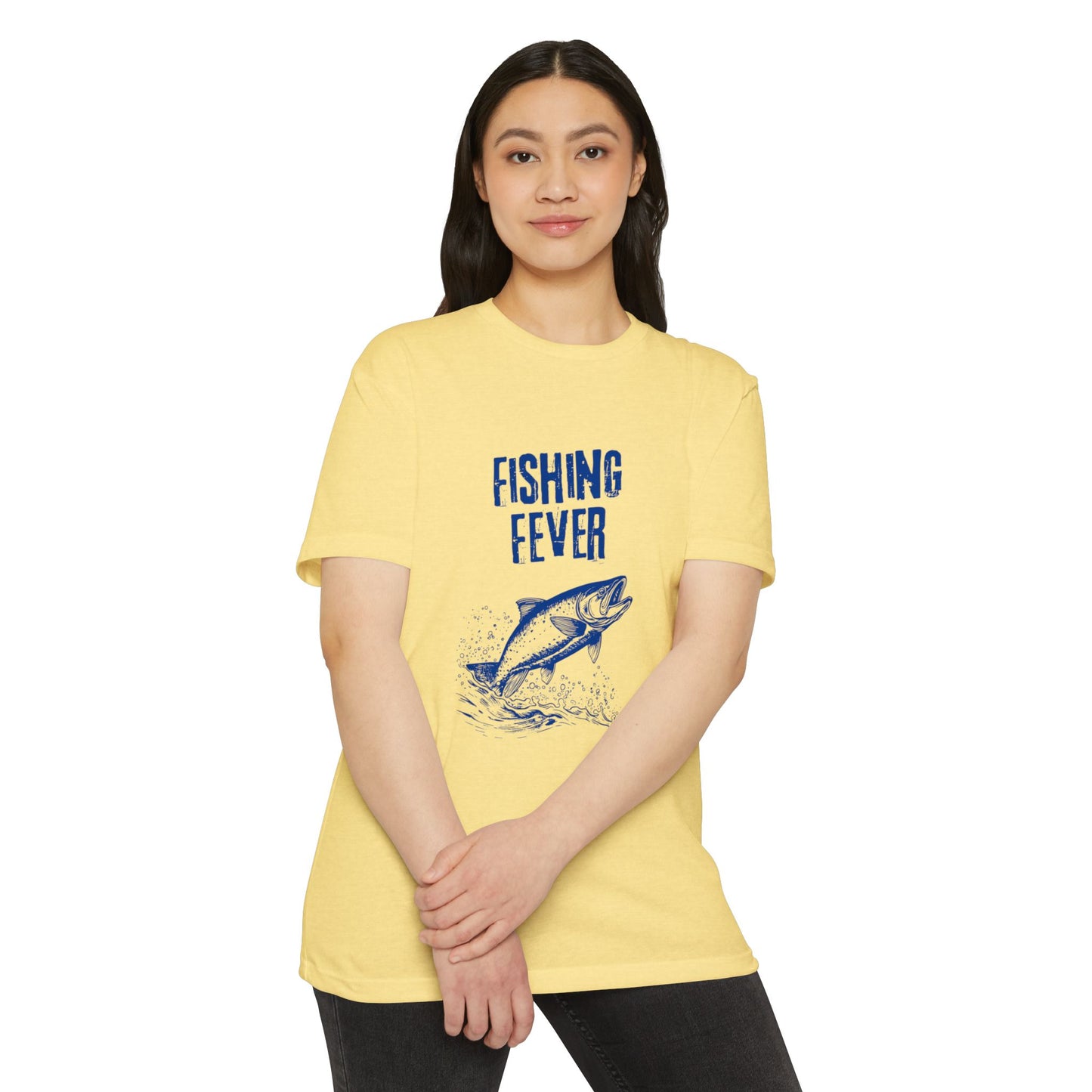 Fishing Fever Unisex T-Shirt, Casual Summer Tee, Gift for Fisherman, Outdoor Apparel, Fishing Enthusiast Top