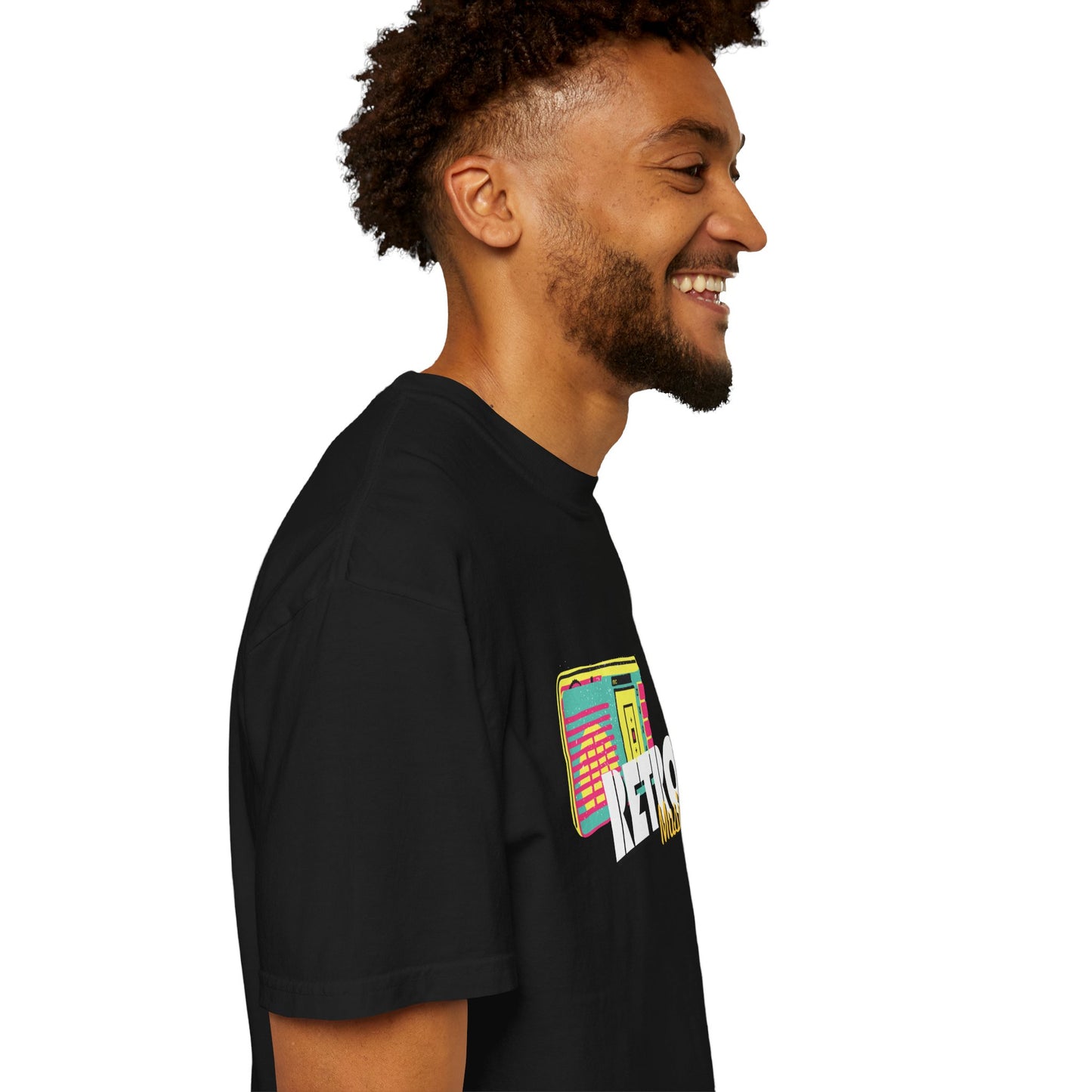 Retro Music T-Shirt, Vintage Style Tee, Unisex Garment-Dyed Shirt, Perfect for Music Lovers, Great for Festivals and Gifts