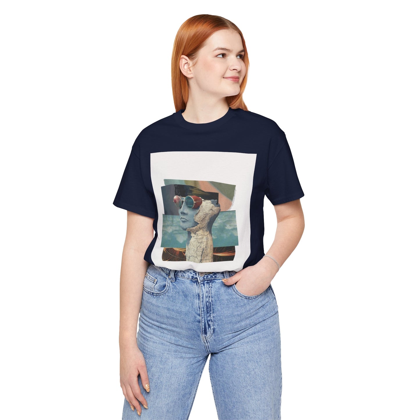 Retro Vibes Unisex Jersey Tee - Cool Graphic Shirt for Everyday Wear, Gift for Friends, Summer Style, Casual Hanging Out