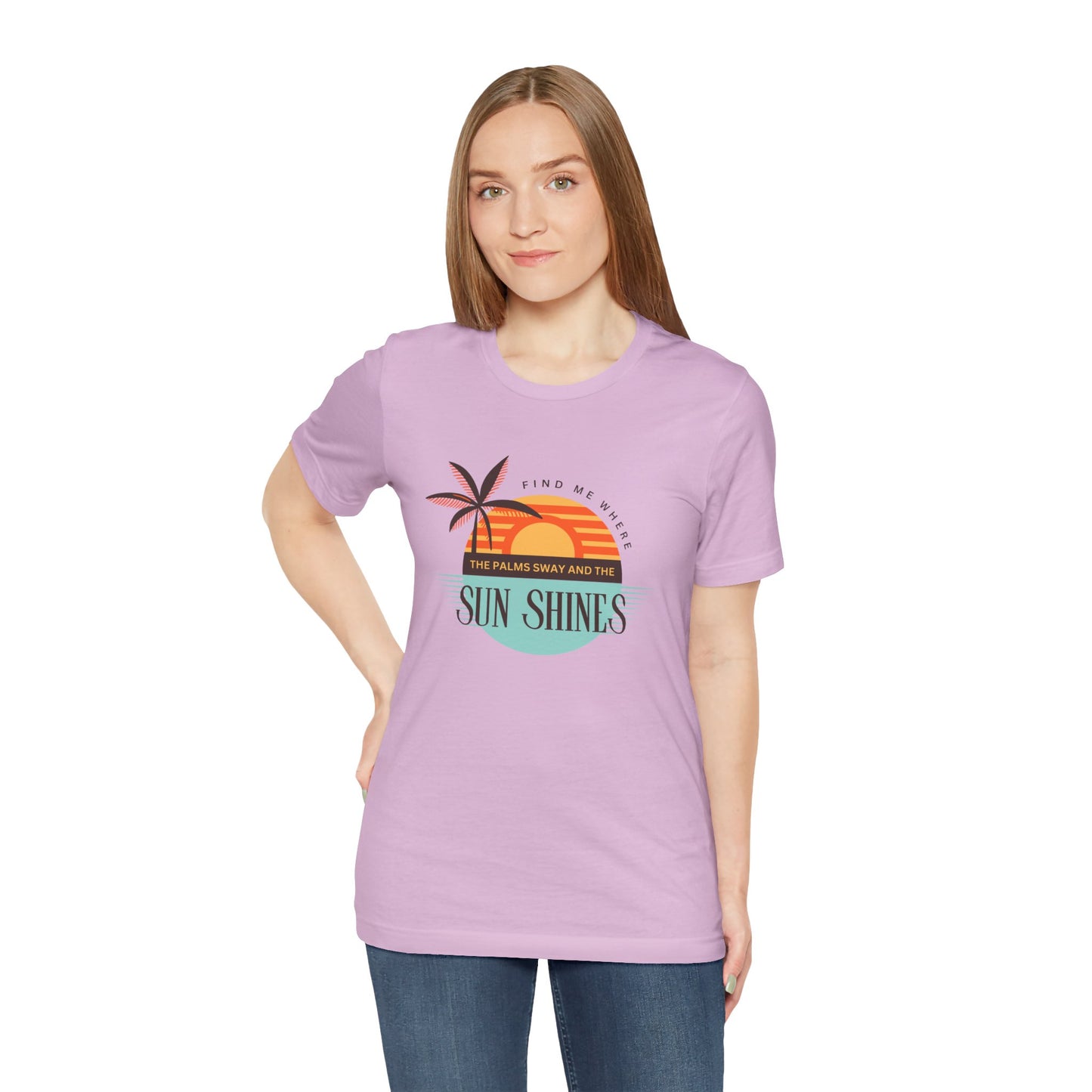 Tropical Vibes Tee - Relaxing Beach Sunset Design for Travelers and Summer Lovers, Perfect Gift for Vacations, Beach Days, and Casual Style