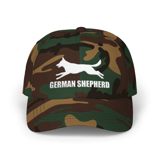 Embroidered German Shepherd Agility Classic Dad Cap | Pet Lover Gift | Dog Trainer Merchandise