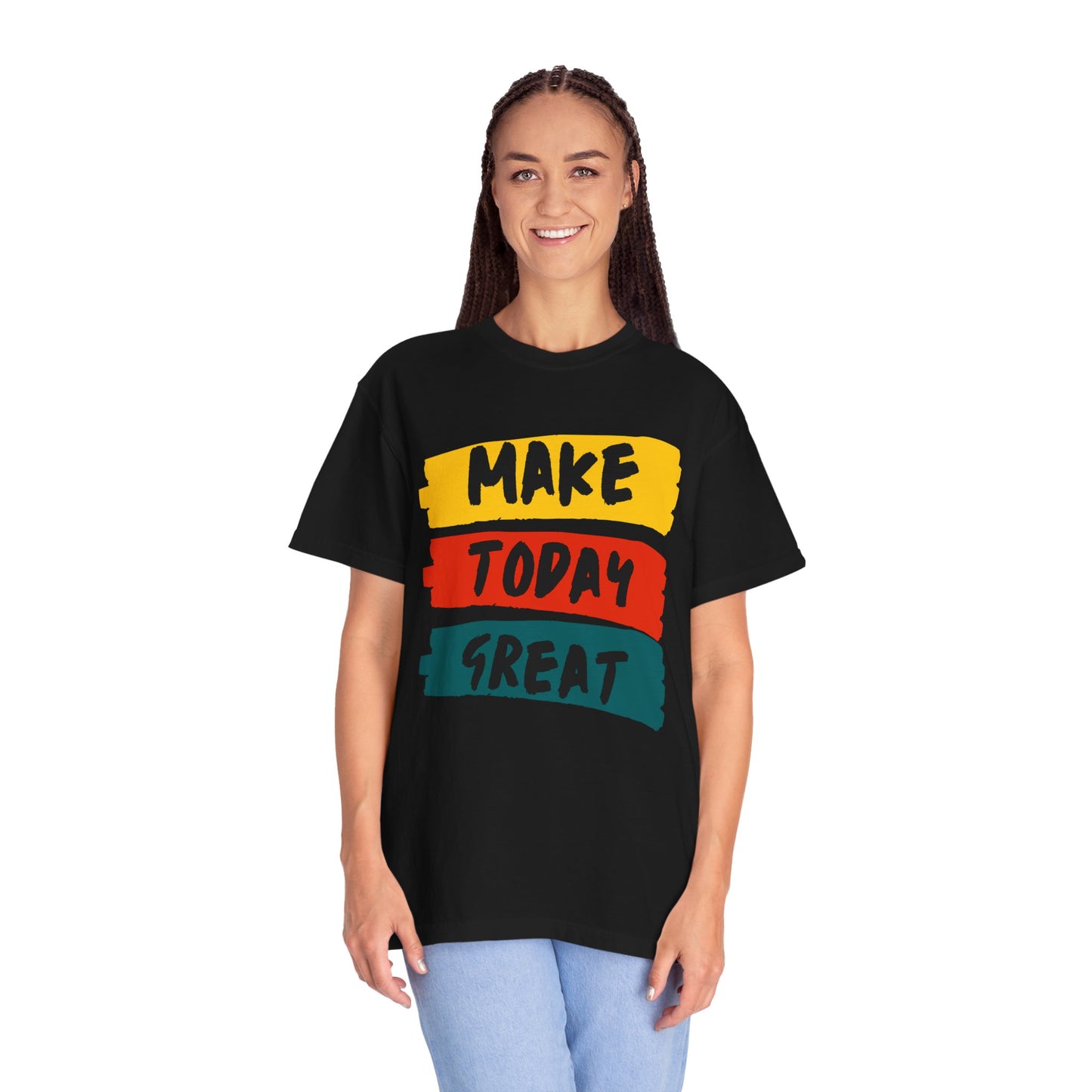 Motivational Unisex T-Shirt - Make Today Great, Casual Wear, Gifts for Her, Gifts for Him, Inspirational Tee, Everyday Comfort
