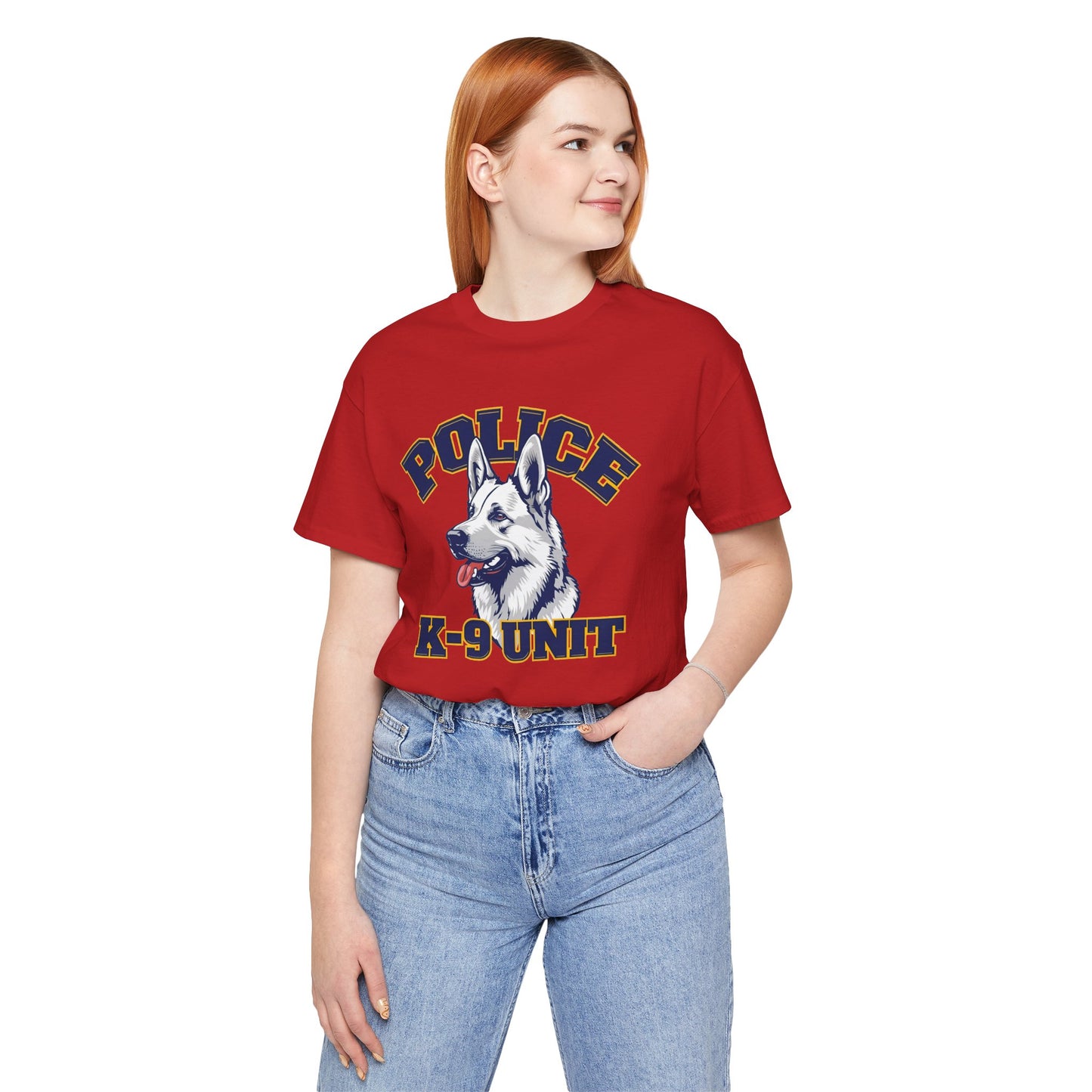 German Shepherd K-9 Unit Police Tee - Perfect for Dog Lovers, Police Fans