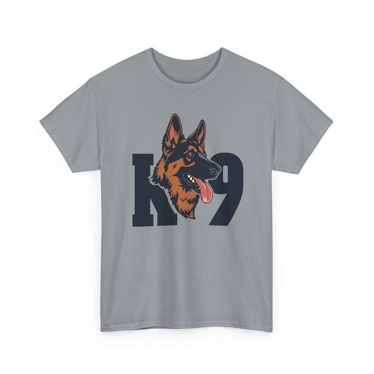 German Shepherd K9 Lover Unisex Heavy Cotton Tee | Dog Owner Gift, Dog Lover Apparel