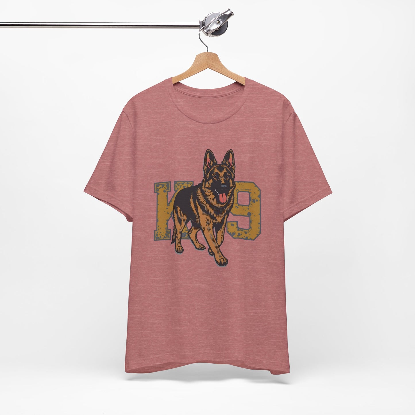K9 Dog Lover German Shepherd Tee, Pet Owner Gift, Unisex Jersey Shirt