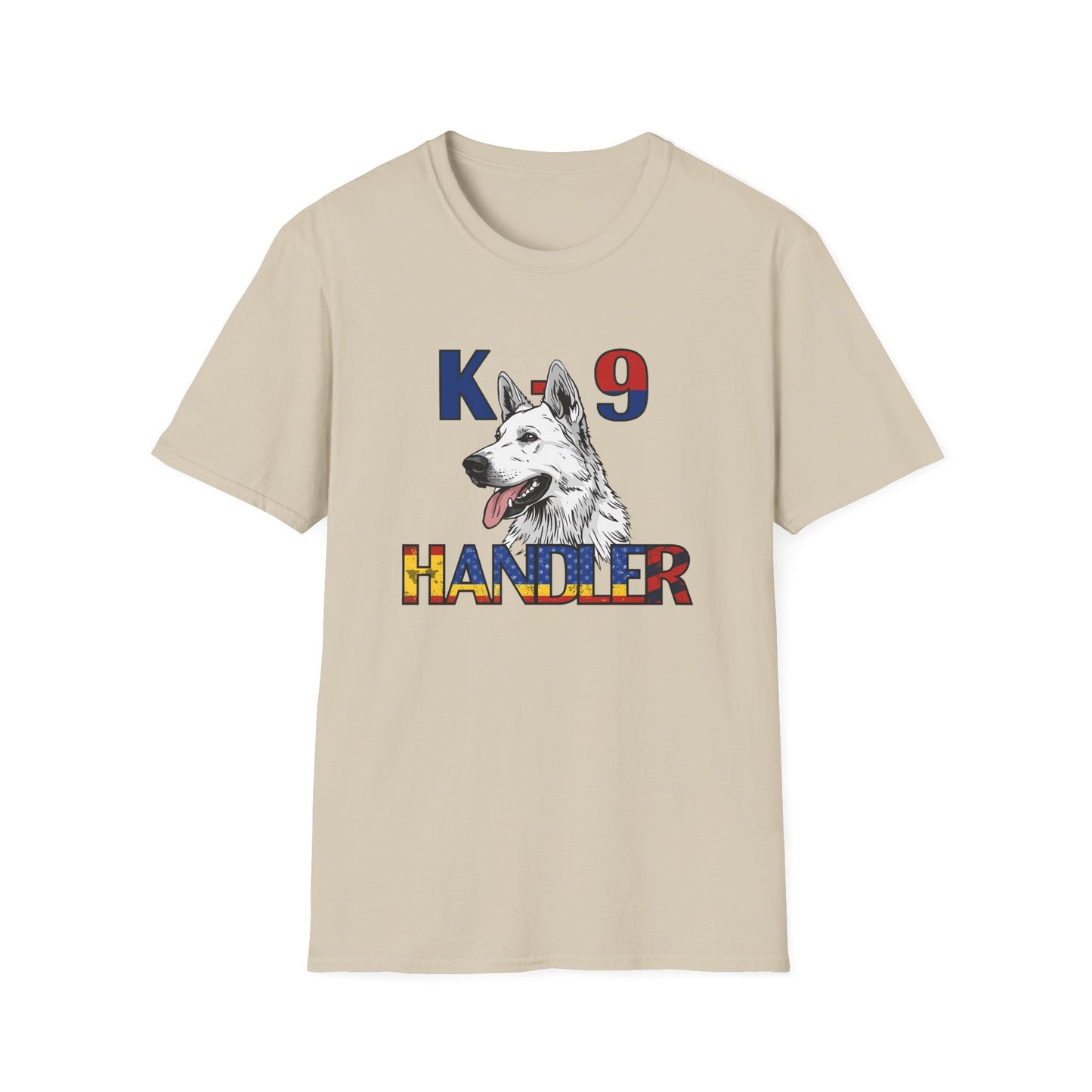 German Shepherd K9 Handler T-Shirt, Police Dog Tee, Canine Enthusiast Apparel