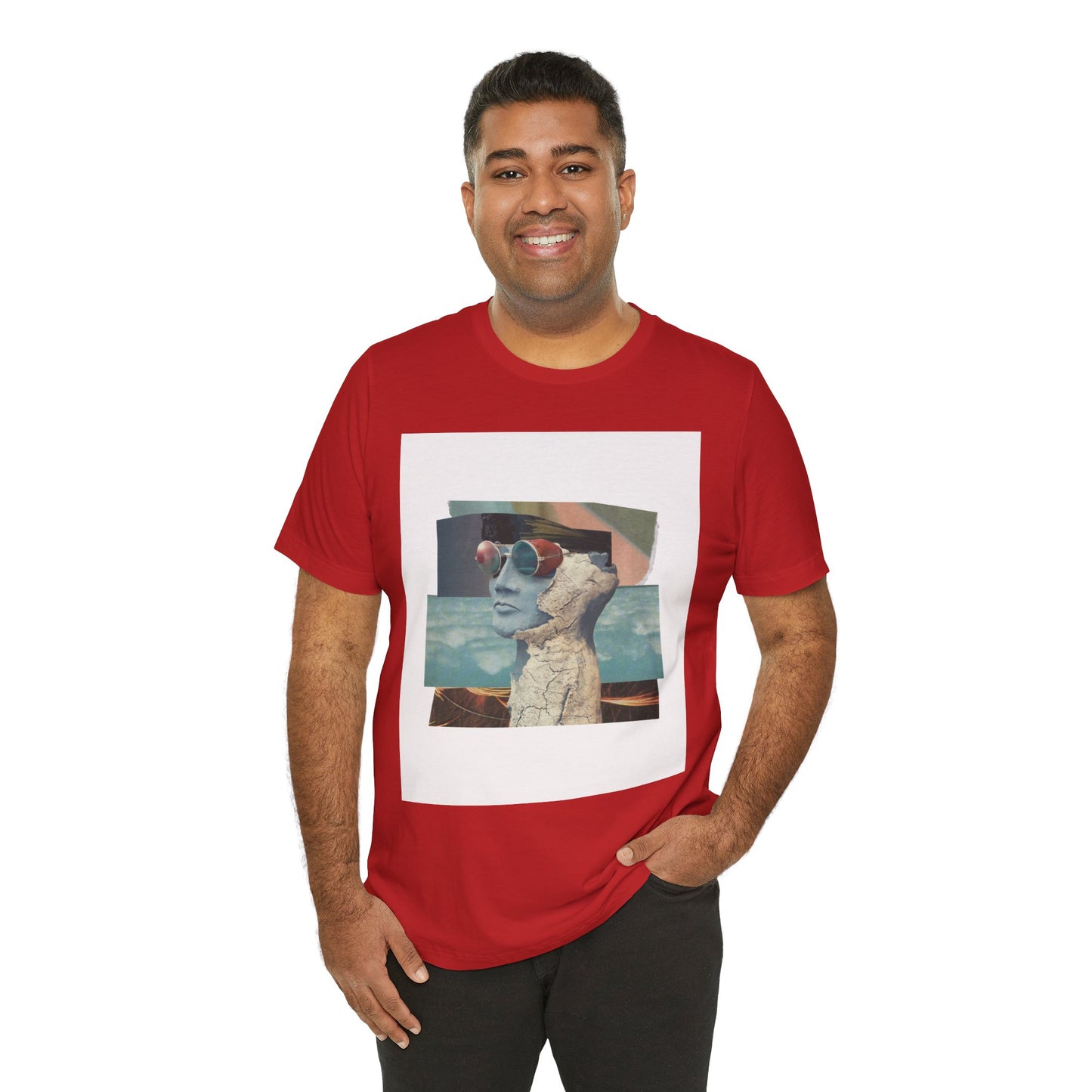 Retro Vibes Unisex Jersey Tee - Cool Graphic Shirt for Everyday Wear, Gift for Friends, Summer Style, Casual Hanging Out