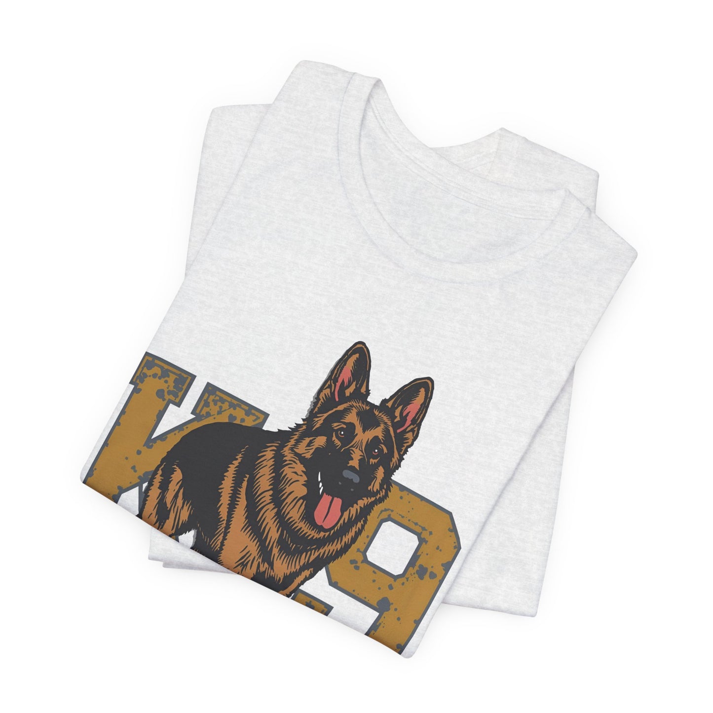 K9 Dog Lover German Shepherd Tee, Pet Owner Gift, Unisex Jersey Shirt
