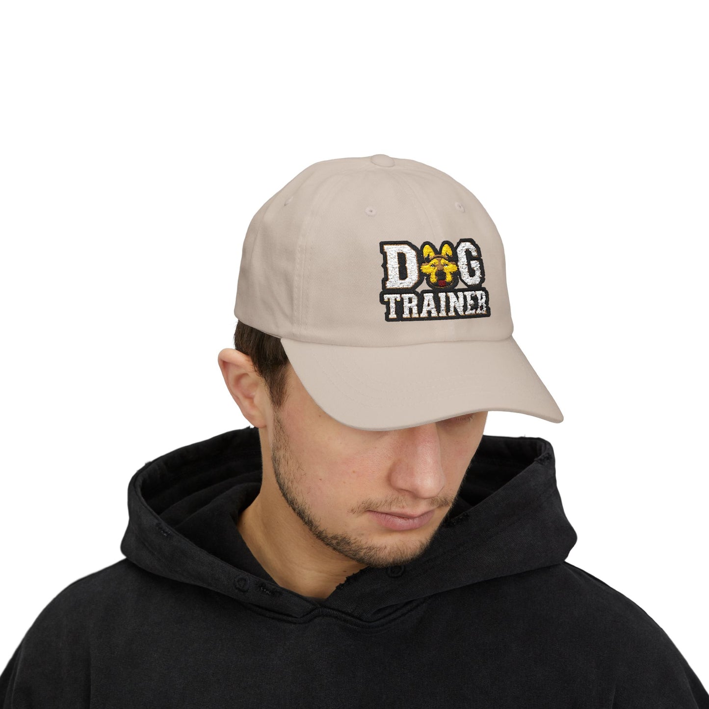 Embroidered Dog Trainer Classic Dad Cap - Perfect Gift for Dog Owners, Casual Hat, Adjustable Baseball Cap