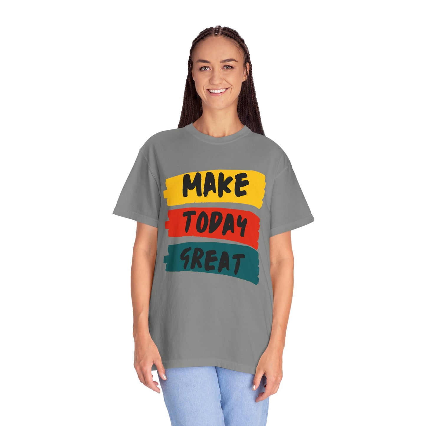 Motivational Unisex T-Shirt - Make Today Great, Casual Wear, Gifts for Her, Gifts for Him, Inspirational Tee, Everyday Comfort