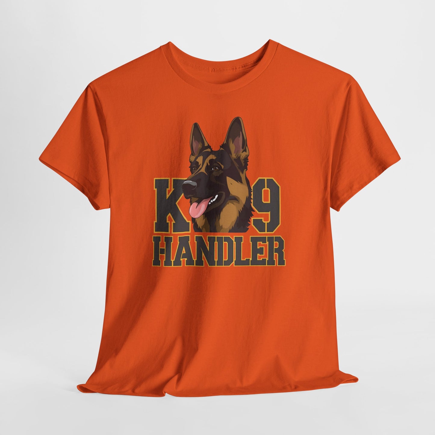 German Shepherd K9 Handler Tee, Perfect for Dog Lovers, Gift for Pet Owners, Unisex Cotton T-Shirt
