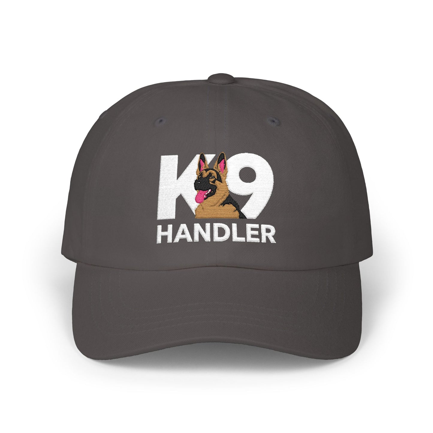 Embroidered K9 Handler Hat, German Shepherd Stylish Cap for Dog Trainers, Outdoor Activities