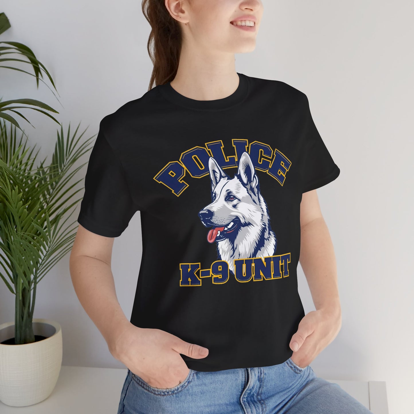 German Shepherd K-9 Unit Police Tee - Perfect for Dog Lovers, Police Fans