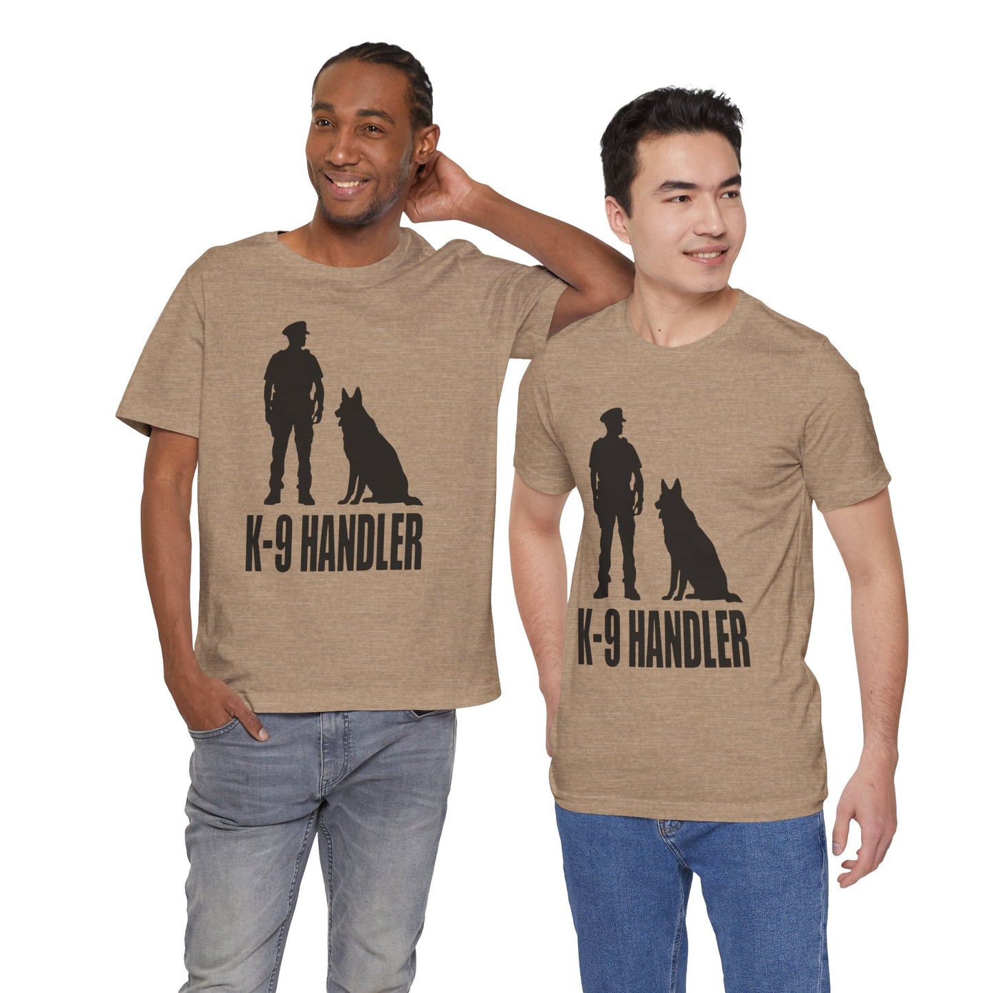K9 Handler Unisex Tee, Dog Lover Gift, Pet Handler Shirt, Animal Advocate Apparel, Canine Enthusiast Top, Training Gear