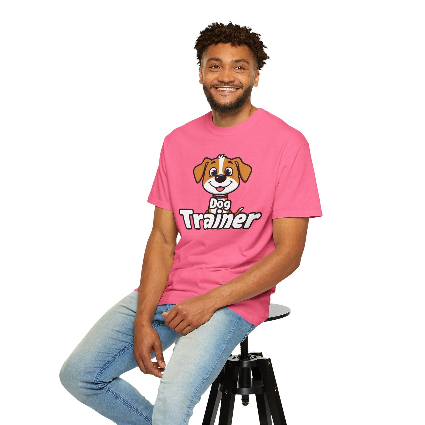Dog Trainer Unisex T-Shirt With Cute Dog Design | Perfect Gift for Dog Lovers