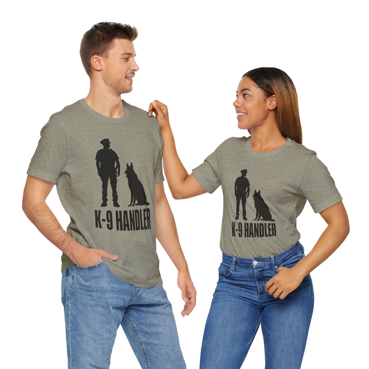 K9 Handler Unisex Tee, Dog Lover Gift, Pet Handler Shirt, Animal Advocate Apparel, Canine Enthusiast Top, Training Gear