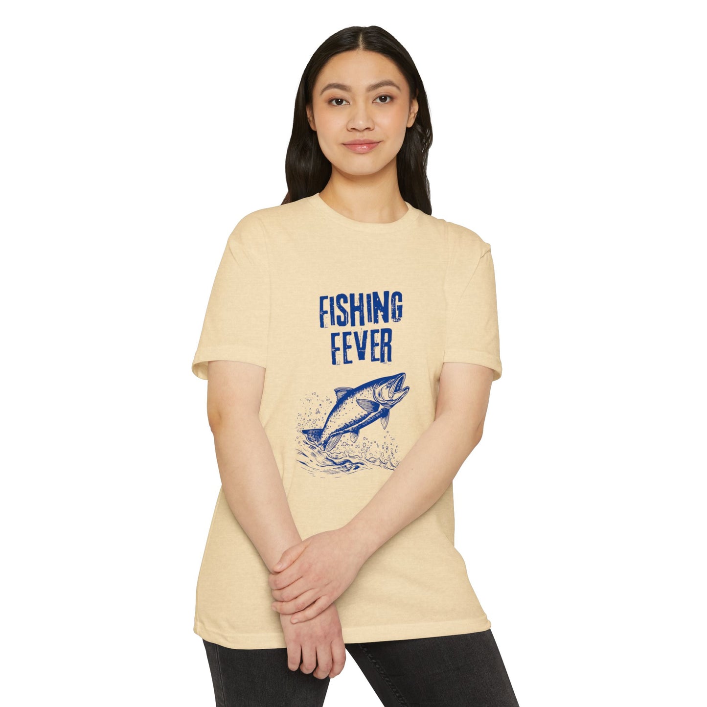 Fishing Fever Unisex T-Shirt, Casual Summer Tee, Gift for Fisherman, Outdoor Apparel, Fishing Enthusiast Top