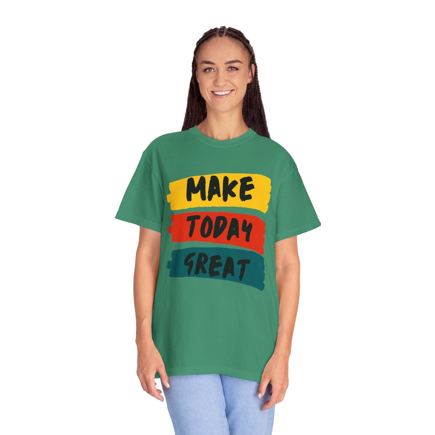 Motivational Unisex T-Shirt - Make Today Great, Casual Wear, Gifts for Her, Gifts for Him, Inspirational Tee, Everyday Comfort