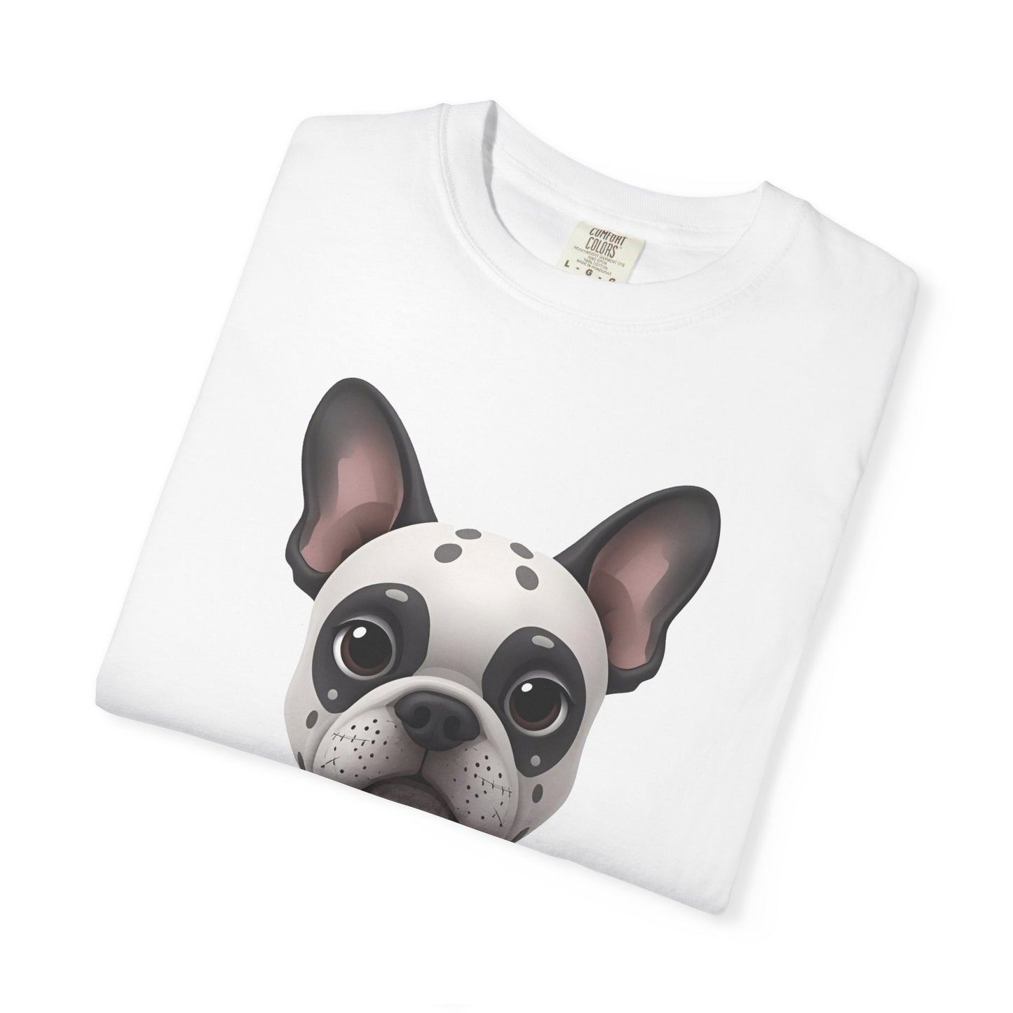 Cute 3D Design French Bulldog Unisex T-shirt, Animal Lover Gift
