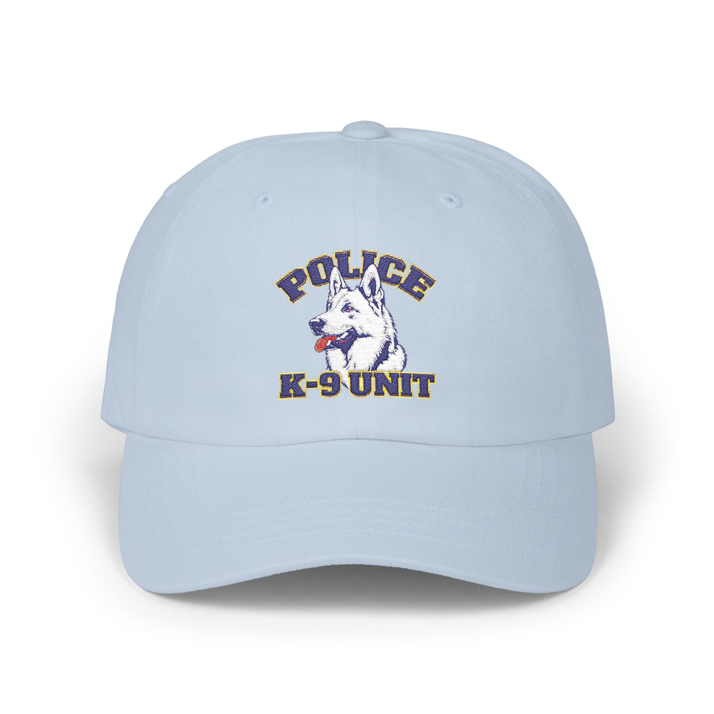 Police K-9 Unit Classic Embroidered Dad Cap, Adjustable Hat for Dog Lovers, Gift for Law Enforcement